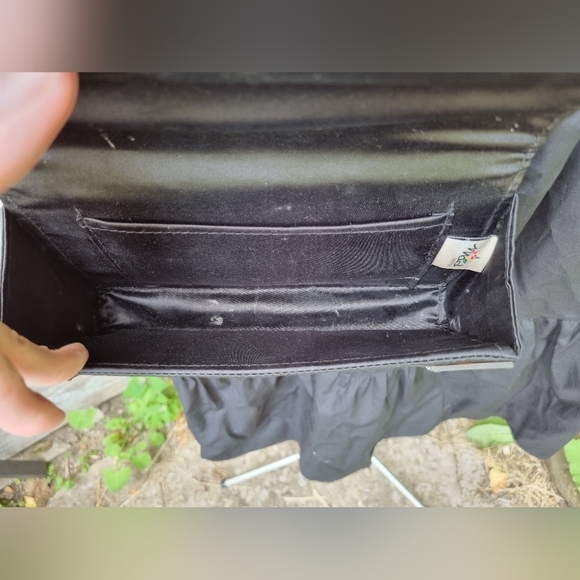 Vintage Mod by design mother of pearl  shoulder bag with beaded strap - Picture 5 of 5